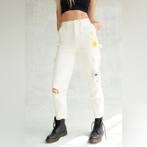 New! Women’s PacSun Sketchbook Cargo Skate Pants. Size 24.
